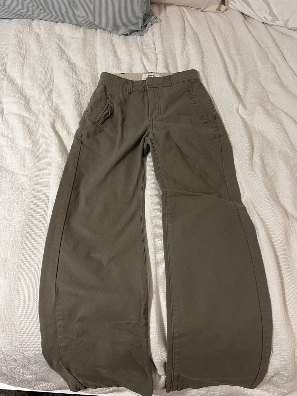 Cotton On Women’s High Rise Pants in Olive